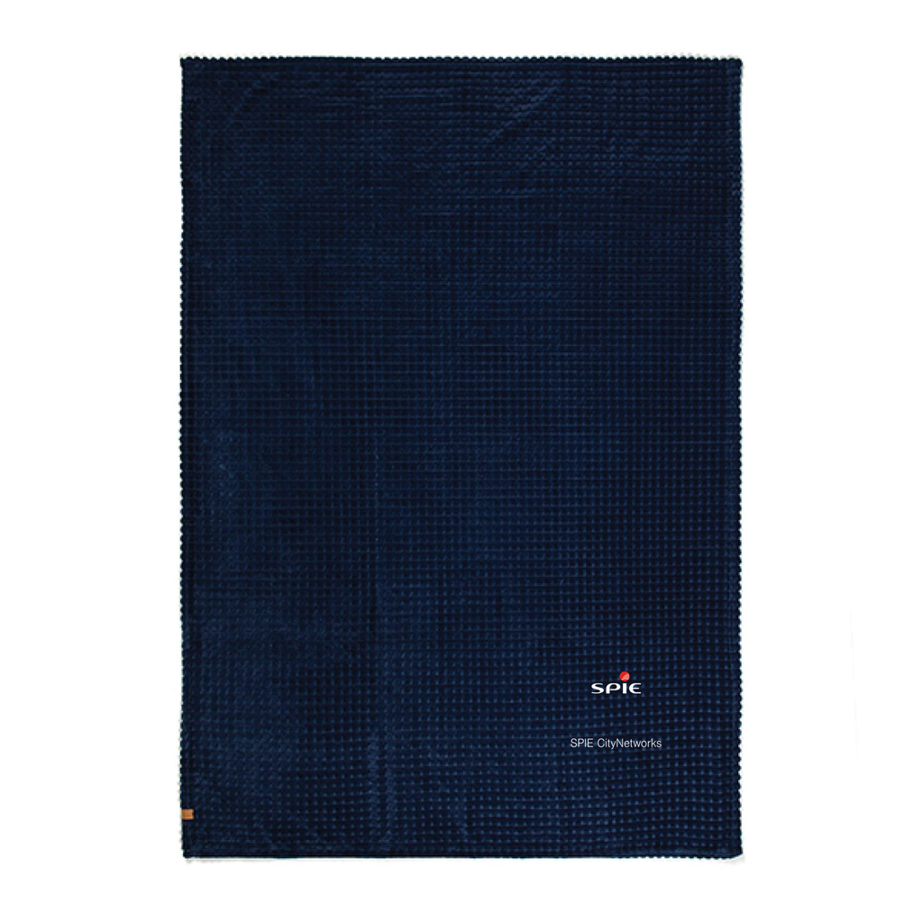 Couverture polaire recyclé à carreaux 33.10 € -  (1ex = Lot de 10ex)
